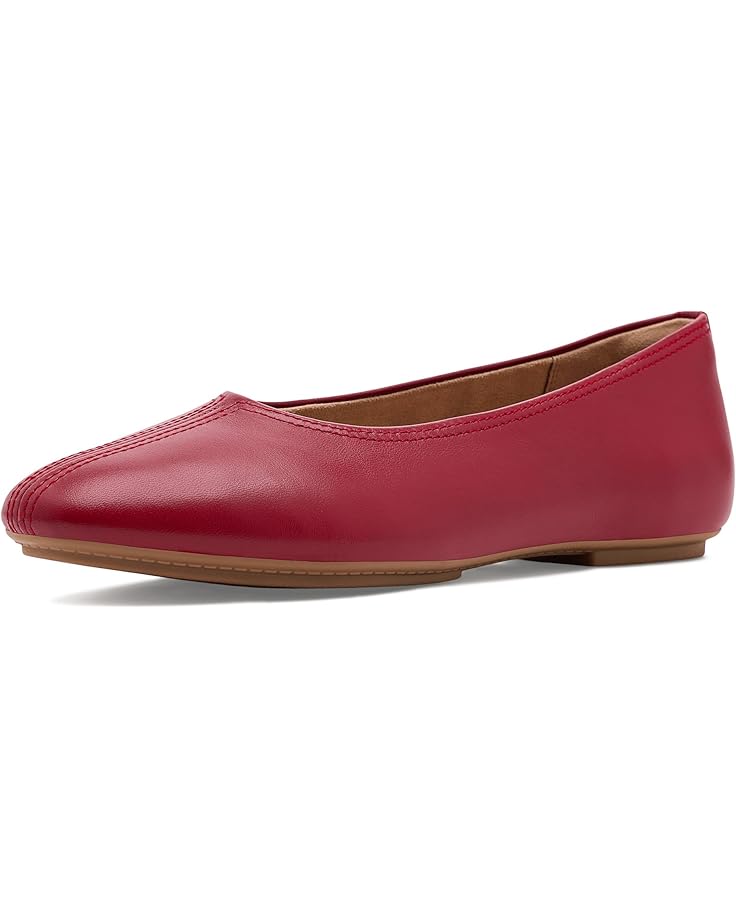 FitFlop Женские изящные балетки из мягкой кожи с высоким вырезом