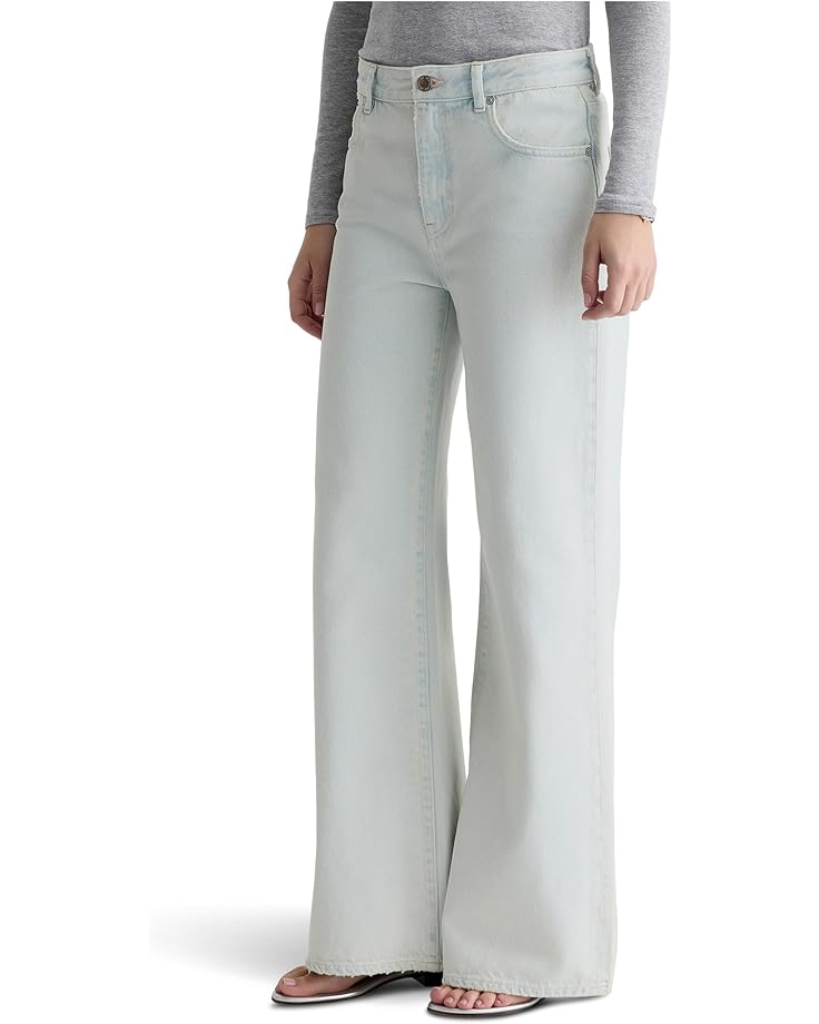 AG Jeans Женская модель Saige со средней посадкой и широкими штанинами Luminance