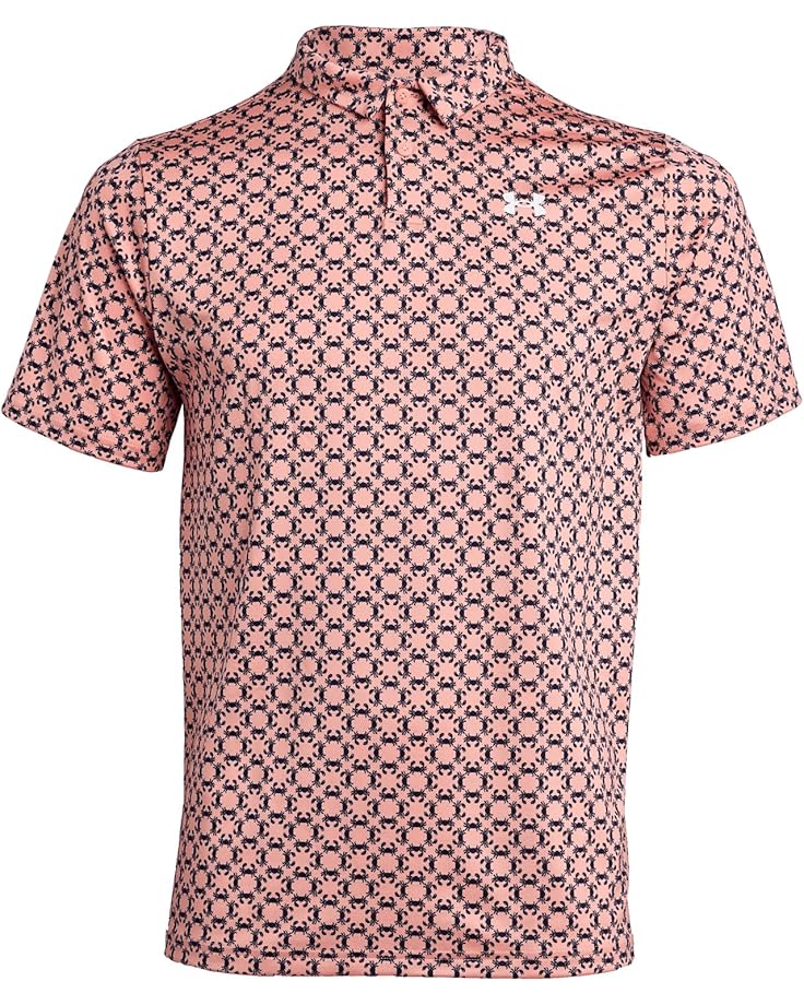 Under Armour Kids Игровое поло для гольфа с принтом Matchplay (Big Kid)