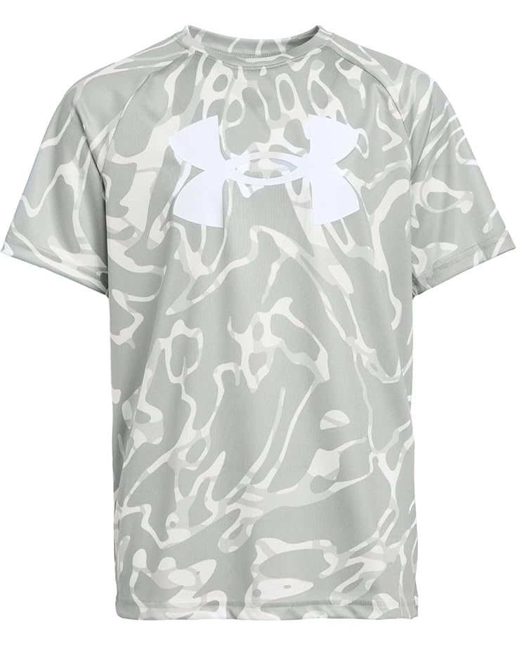 Under Armour Kids Короткий рукав с большим логотипом Tech (Big Kid)