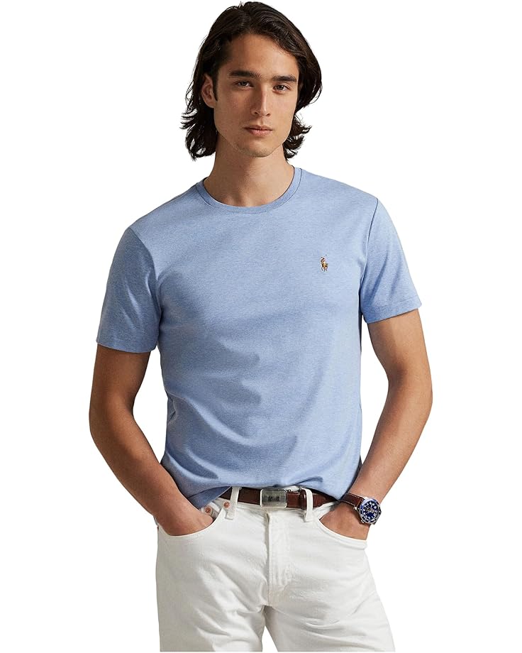 Polo Ralph Lauren Мужская приталенная футболка из мягкого хлопка на заказ