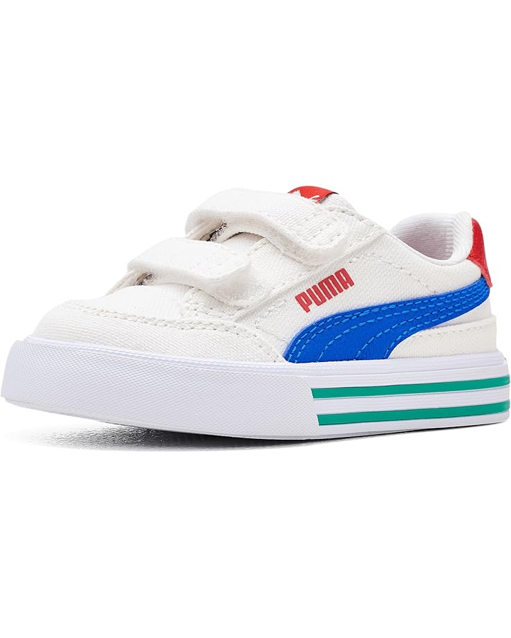 PUMA Kids Классические кроссовки Court из вулканизированной ткани на крючках и петлях (для малышей)