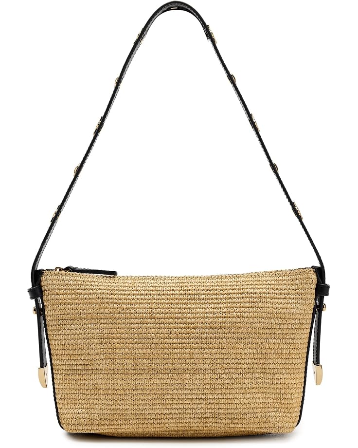 Madewell Женское платье из соломенной кожи с заклепками на плече от солнца
