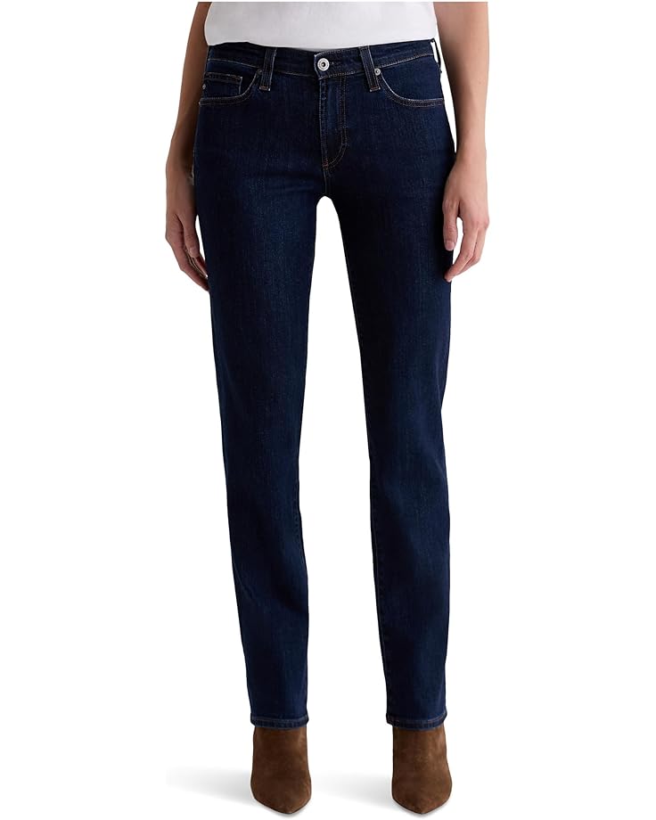 AG Jeans Женское приталенное прямое платье Sandra с низкой посадкой в современном цвете Индиго