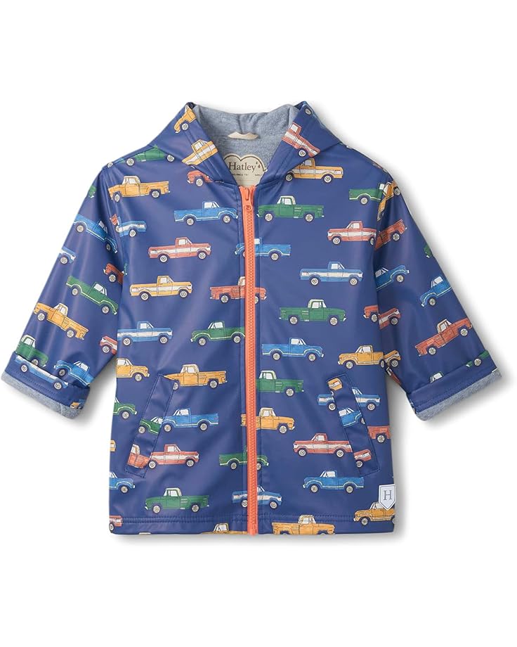 Hatley Kids Дождевик для грузовиков на молнии (для малышей / Little Kid / Big Kid)
