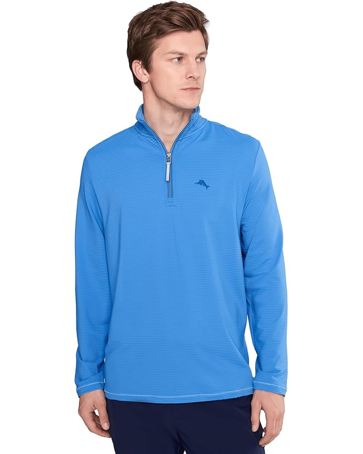 Tommy Bahama Мужская куртка Costa Wave на молнии до половины длины