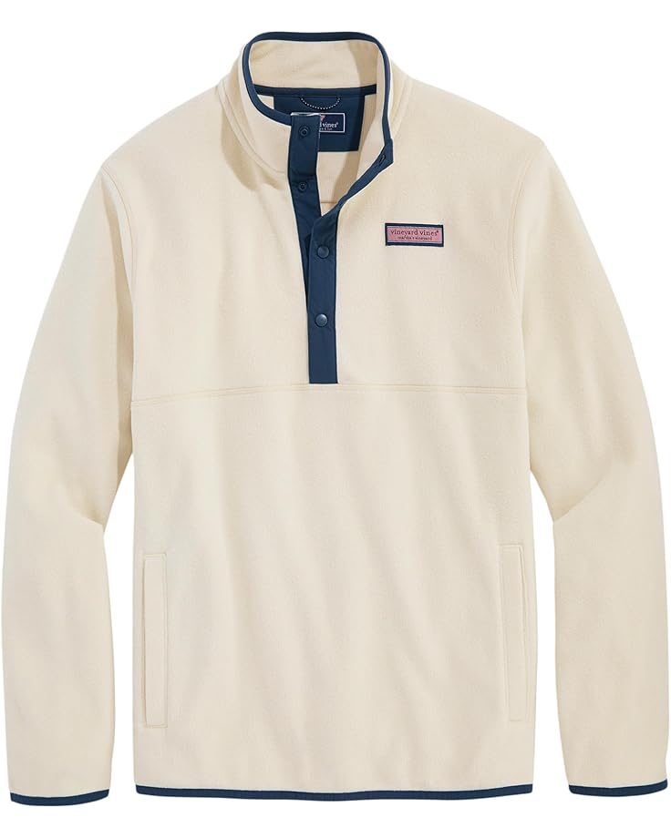Vineyard Vines Мужская флисовая куртка Harbour с застежкой на пуговицы