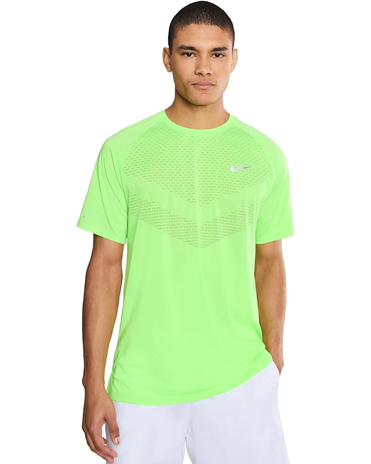 Nike Мужской топ для бега Stride Dri-FIT Adv с коротким рукавом