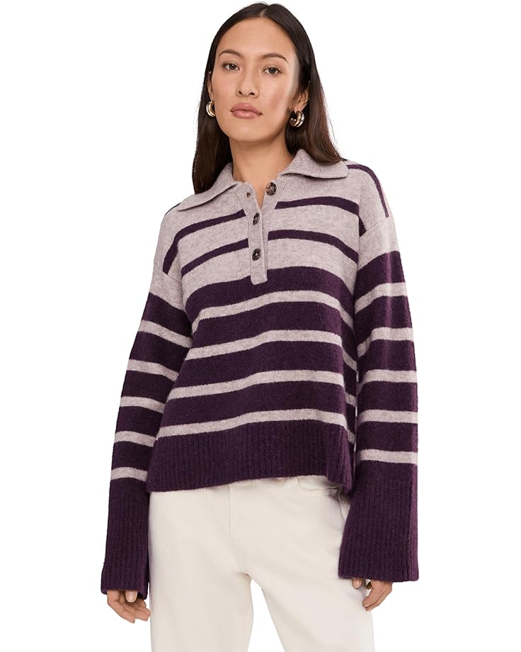 Madewell Женское очаровательное поло Gina Polo в полоску