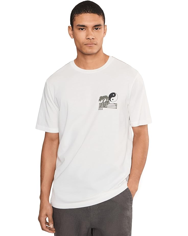 RVCA Мужская рубашка Balance Horizon с коротким рукавом