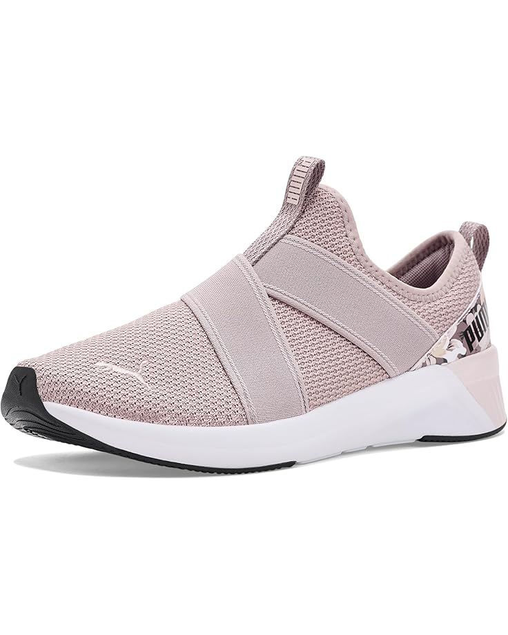PUMA Женские кроссовки для кроссовых тренировок Softride Harli без шнуровки с цветочным рисунком