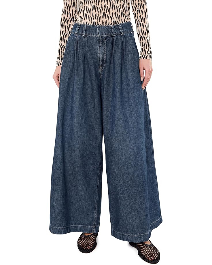 Free People Женские джинсы We The Free Scout с широкими штанинами