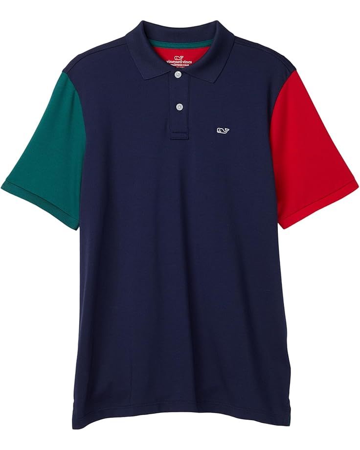 Vineyard Vines Kids Эдгартаунское спортивное поло (для малышей / Маленьких детей / больших детей)