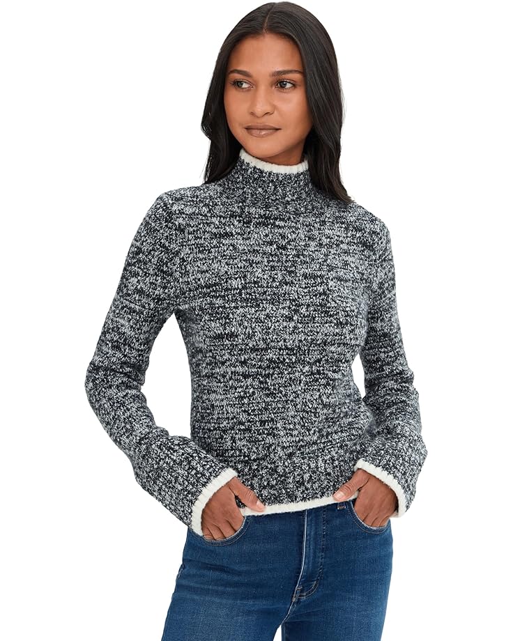 Madewell Женский джемпер из мягкого хлопка Nelly Mockneck