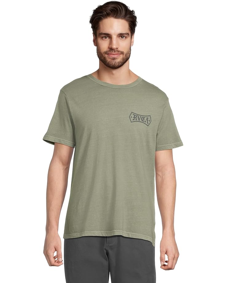 RVCA Мужская рубашка Мерик с коротким рукавом