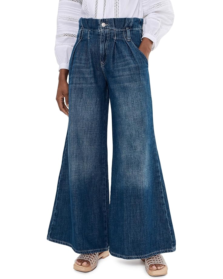 Free People Женская джинсовая юбка-фуражирка