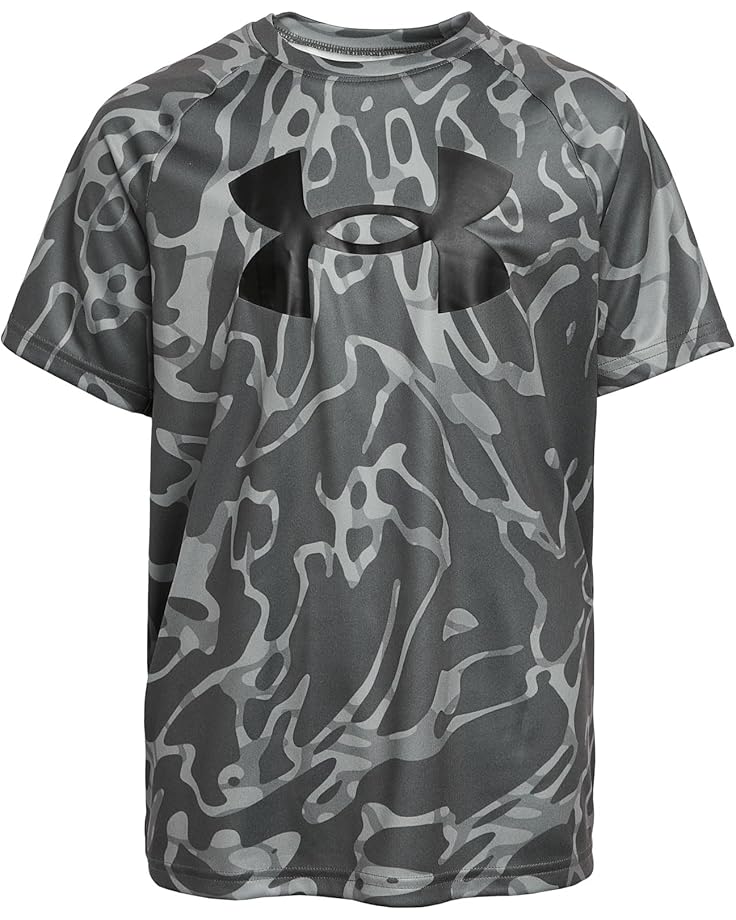 Under Armour Kids Короткий рукав с большим логотипом Tech (Big Kid)