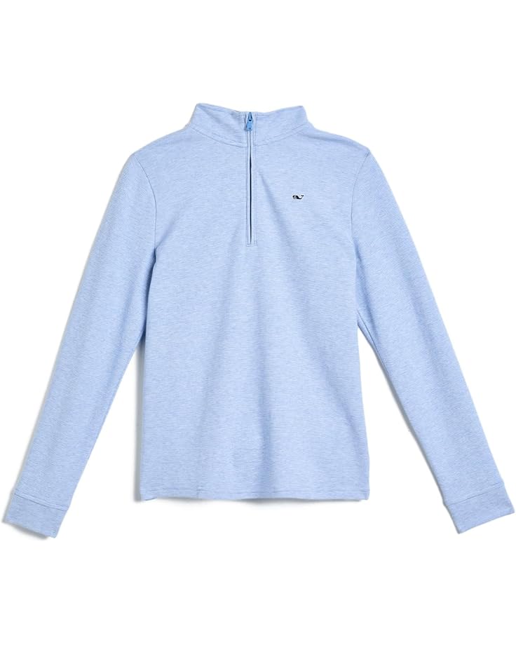 Vineyard Vines Kids Морская вода на молнии 1/4 (для малышей / Маленьких деток / больших деток)