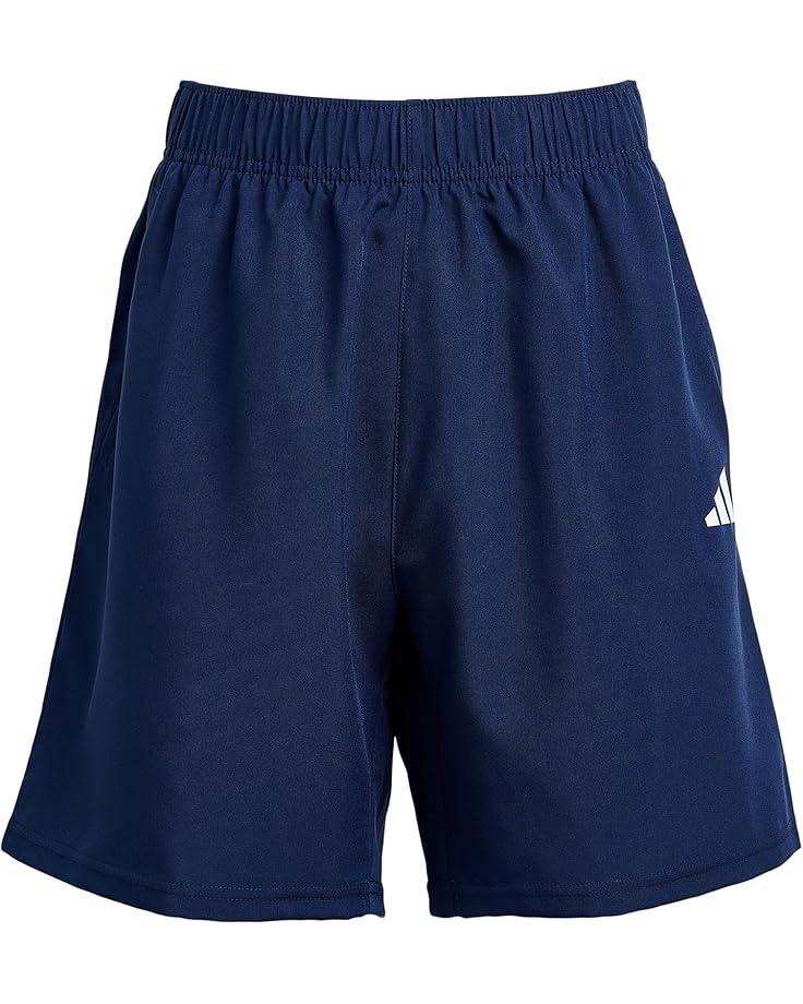 adidas Kids Тканые шорты Essentials с маленьким логотипом (для больших детей)