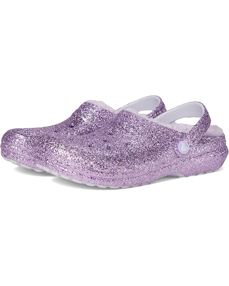 Crocs Kids Классические сабо с блестками на подкладке (для малышей)