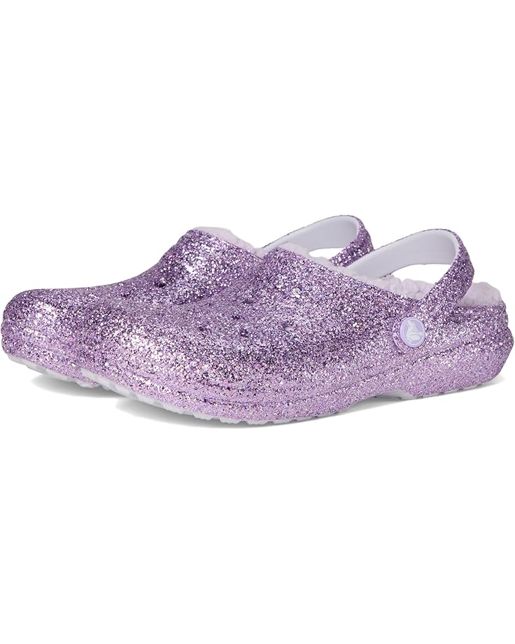 Crocs Kids Классические сабо с блестками на подкладке (для маленьких детей /для больших детей)