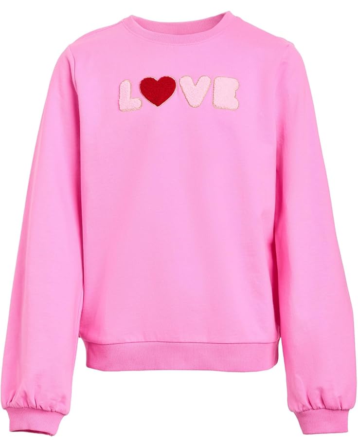 Janie and Jack Толстовка Love Sweatshirt (для малышей / Маленьких детей / больших детей)