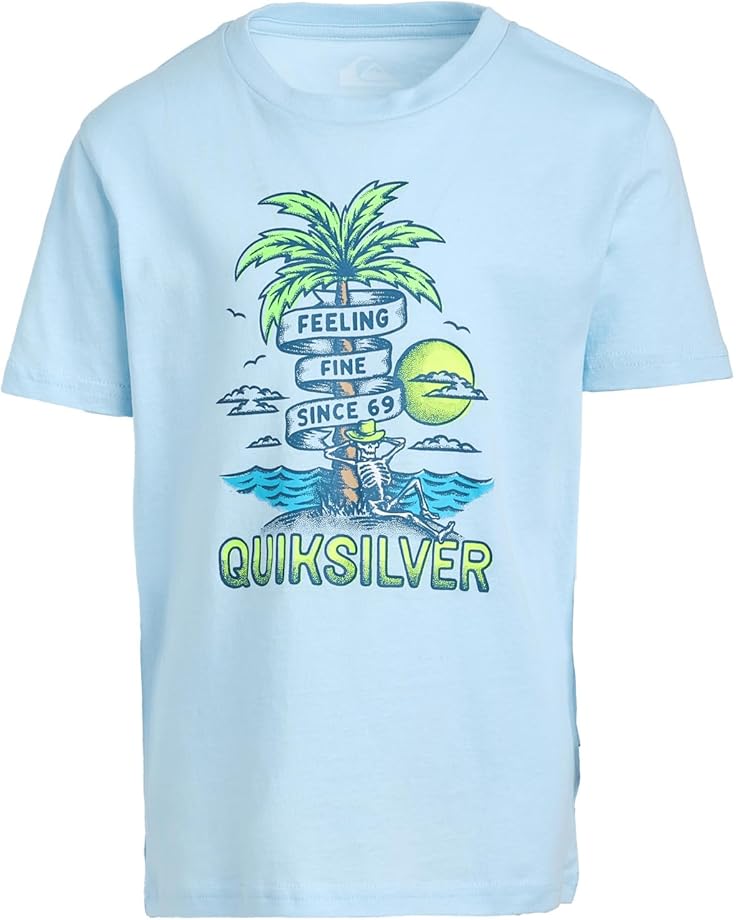 Quiksilver Kids Модель Skeleton Chillin с коротким рукавом (для малышей)