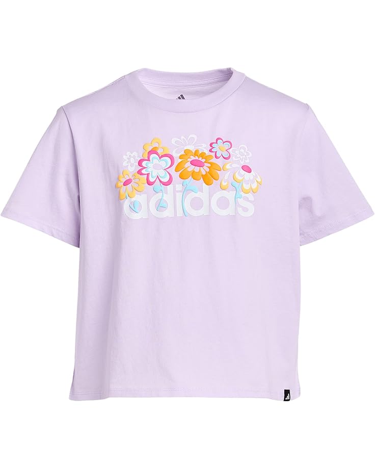 adidas Kids Футболка с рисунком (Большой ребенок)