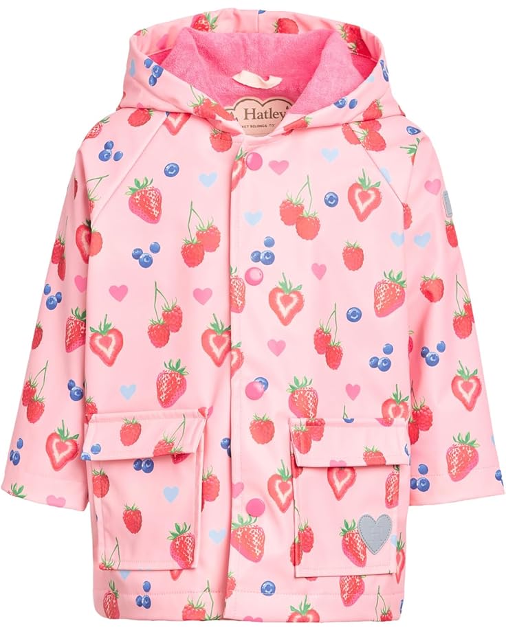 Hatley Kids Дождевик Summer Berries Snap (для младенцев / малышей / Маленьких детей / больших детей)