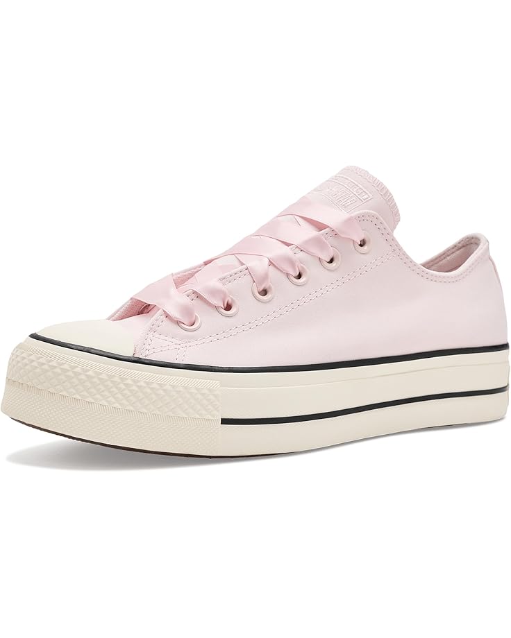 Converse Женская модель на платформе Chuck Taylor All Star с низким верхом из парусины персикового цвета
