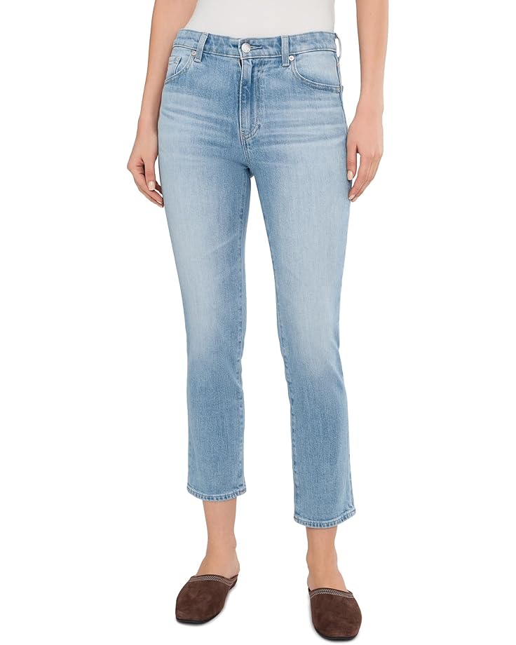 AG Jeans Женские укороченные джинсы Mari средней посадки прямого кроя в стиле Крузер