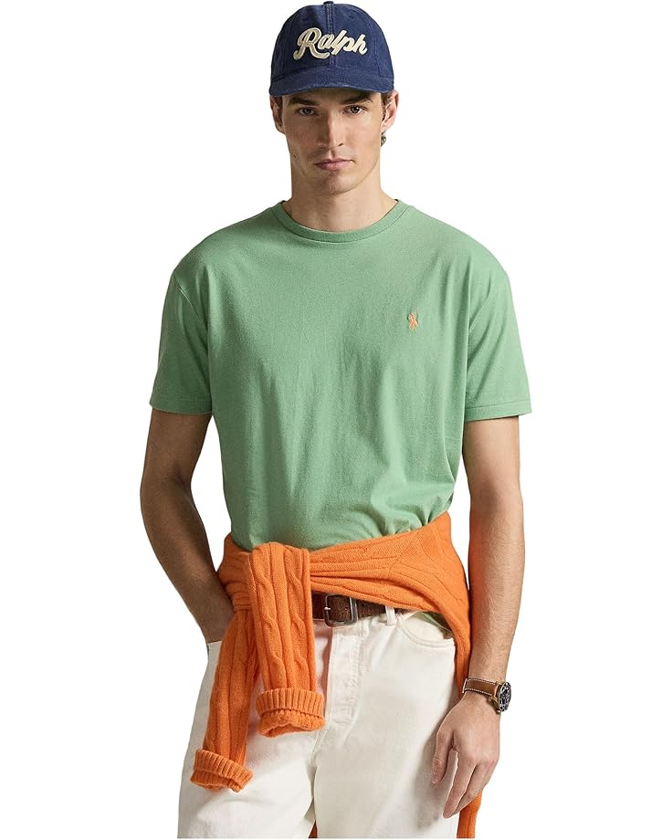 Polo Ralph Lauren Мужская футболка из джерси классического покроя с круглым вырезом горловины