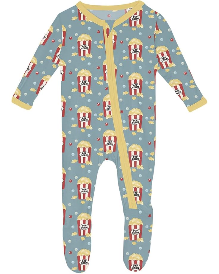 Kickee Pants Kids Футболка с принтом и двухсторонней застежкой-молнией (для младенцев)