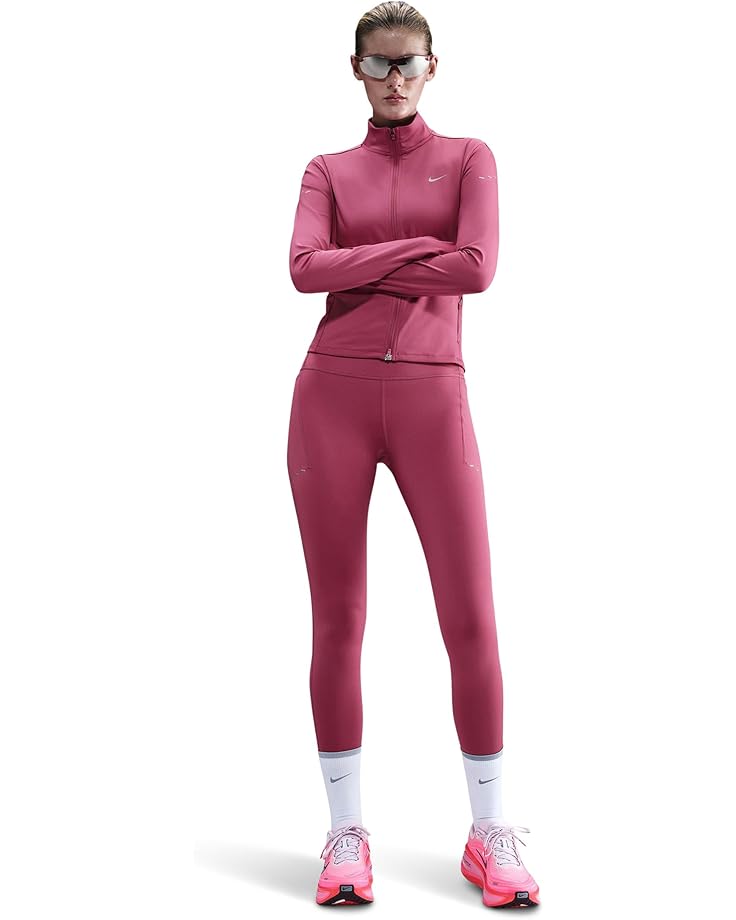 Nike Женские леггинсы для бега Dri-FIT Swift с высокой талией 7/8 и карманами