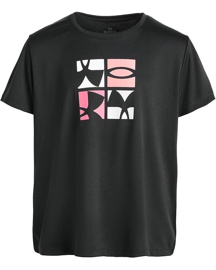 Under Armour Kids Команда с графическим логотипом Tech на коротком рукаве (Большой ребенок)