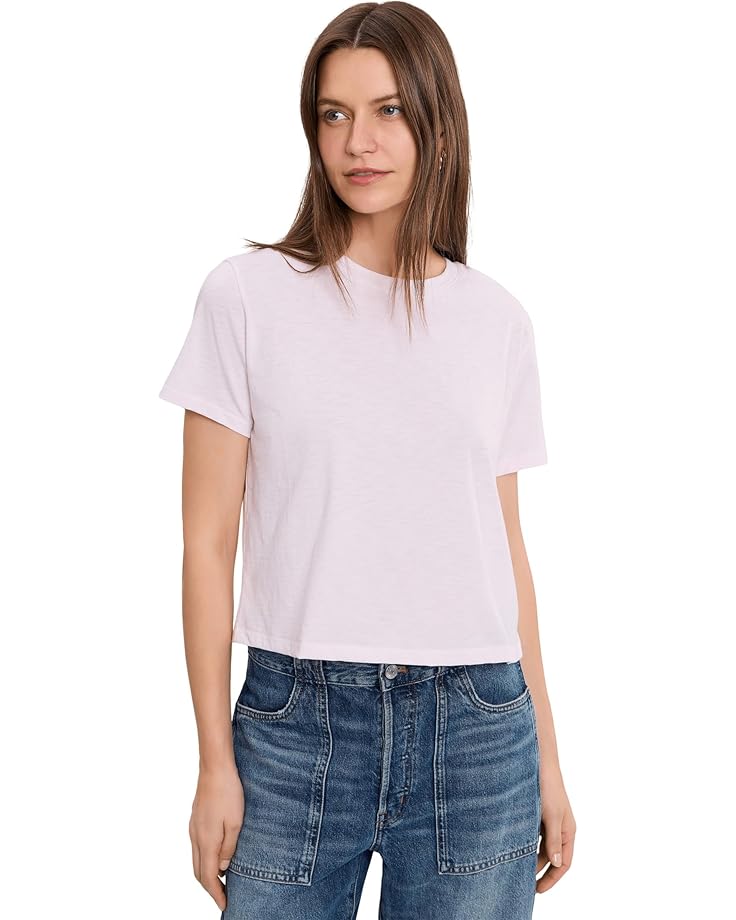 Madewell Женская укороченная футболка свободного кроя из мягкого хлопка