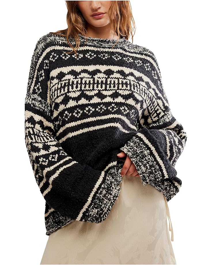 Free People Женский свитер с рисунком Дани