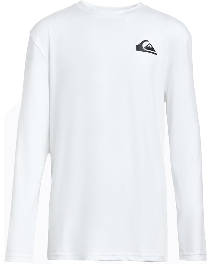 Quiksilver Kids Повседневная футболка для серфинга для мальчиков с длинным рукавом (Big Kid)