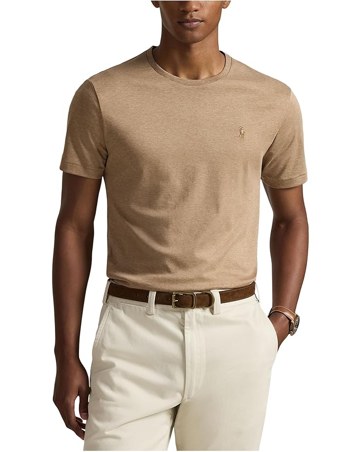 Polo Ralph Lauren Мужская приталенная футболка из мягкого хлопка на заказ