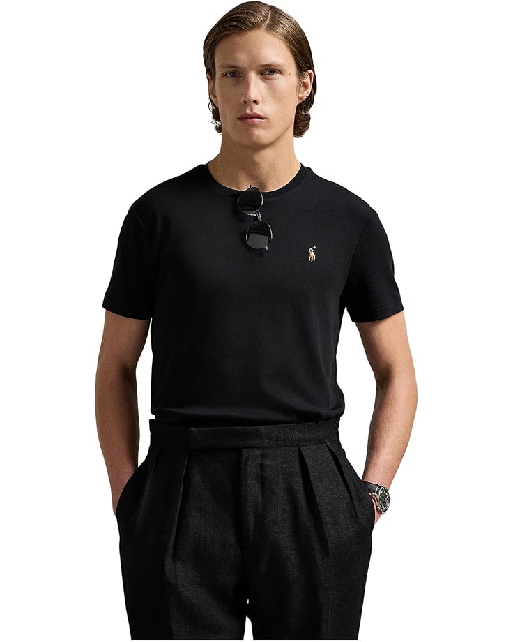 Polo Ralph Lauren Мужская приталенная футболка из мягкого хлопка на заказ