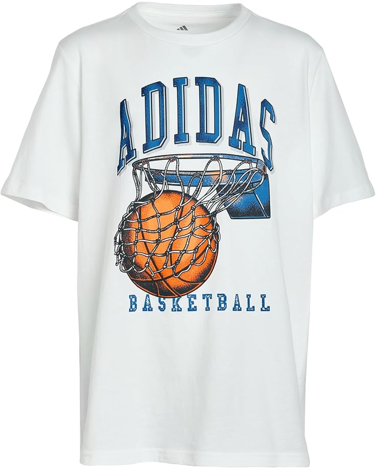 adidas Kids Баскетбольная футболка для данка (Большой ребенок)