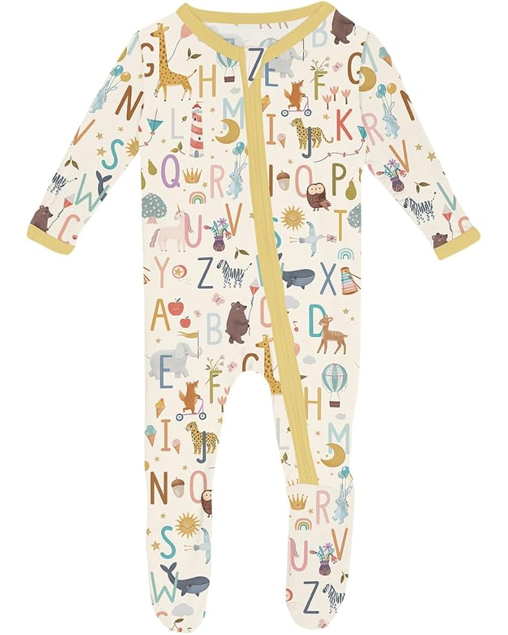 Kickee Pants Kids Футболка с принтом и двухсторонней застежкой-молнией (для младенцев)