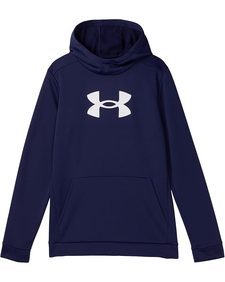 Under Armour Kids Толстовка с капюшоном из флиса Armour с большим логотипом (для больших детей)