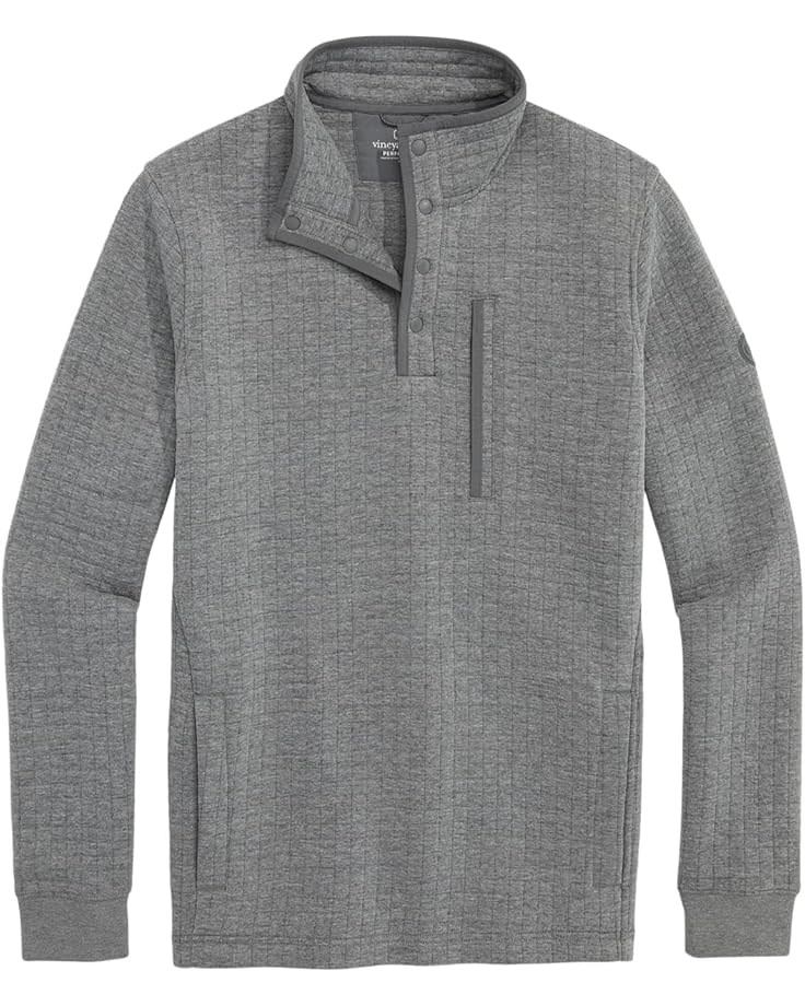 Vineyard Vines Мужская стеганая куртка Navigator на застежке 1/4