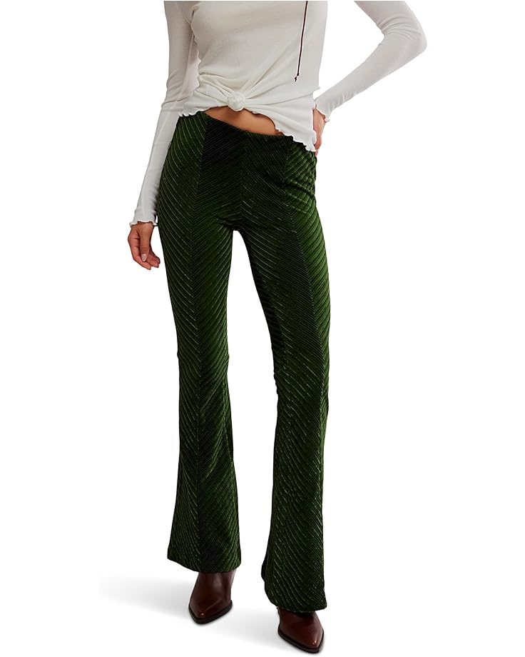 Free People Женские бархатные брюки Penny Pull-on