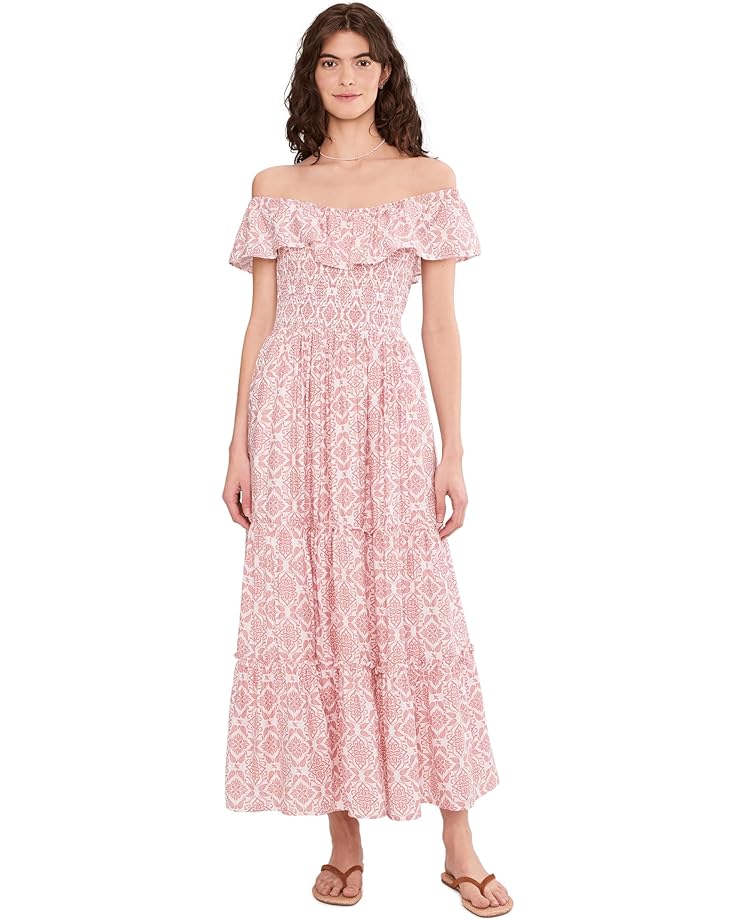 Vince Camuto Женское многослойное платье с открытыми плечами и рюшами и халат
