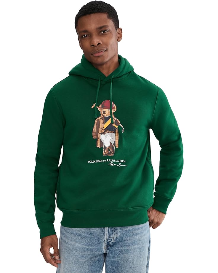 Polo Ralph Lauren Мужская флисовая толстовка Polo Bear с капюшоном