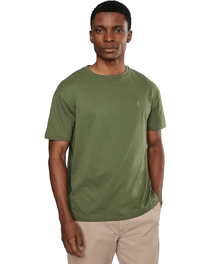 Polo Ralph Lauren Мужская футболка из джерси классического покроя с круглым вырезом горловины