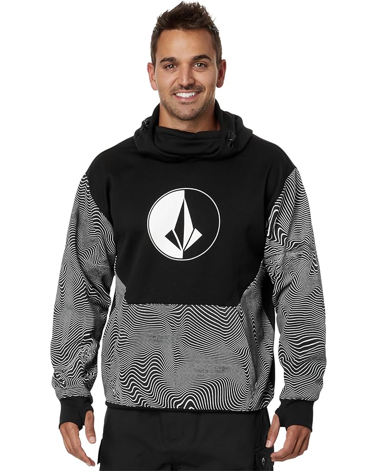 Volcom Snow Мужская толстовка с капюшоном для верховой езды на гидроцикле