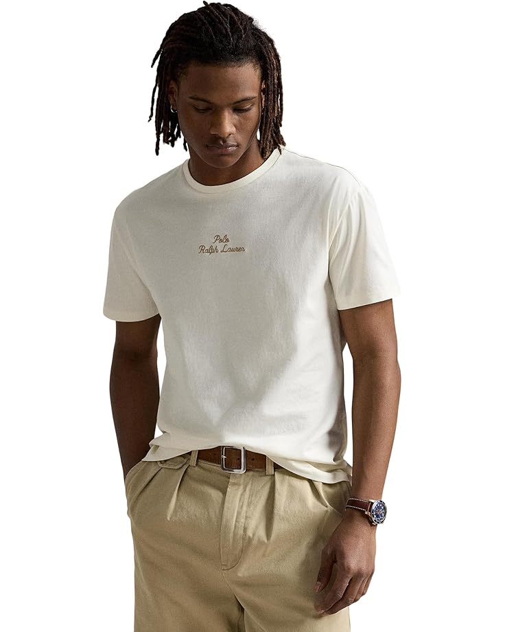 Polo Ralph Lauren Мужская футболка из джерси классического кроя с логотипом